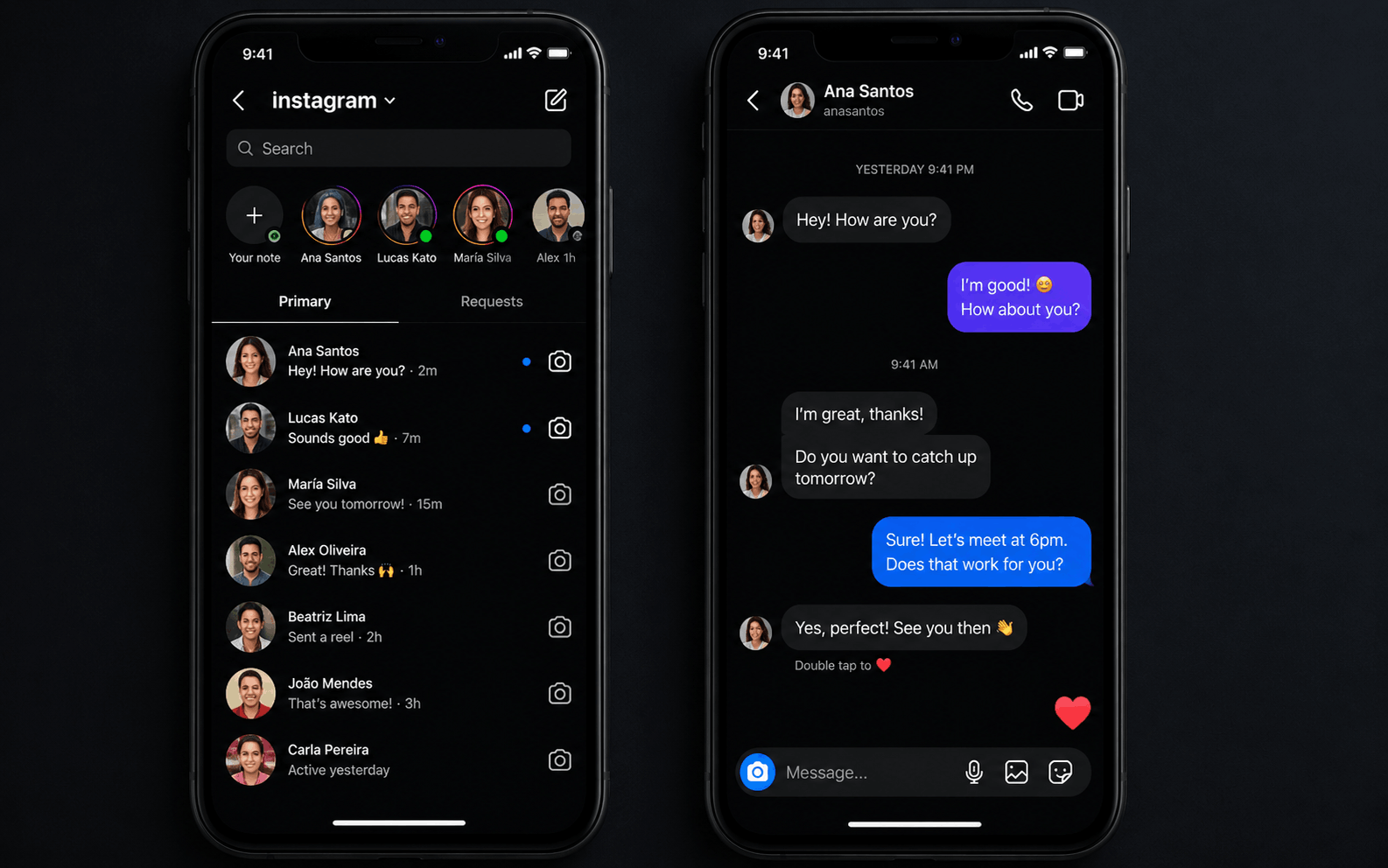 How to Enable Instagram Message Dark Mode