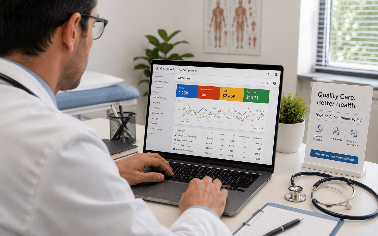 Google Ads for Doctors: The Complete SEO Outline to Grow Your Practice